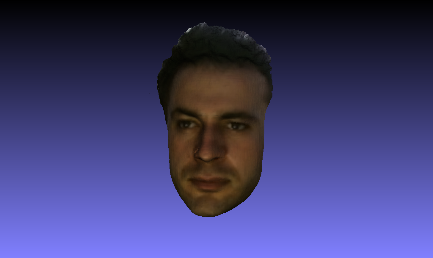 3D face scan